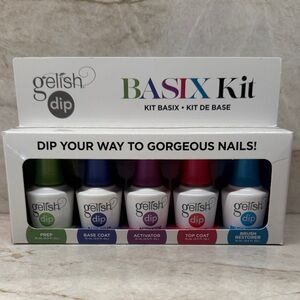 Dip BASIX Kit - Multicolor Nail Care Set